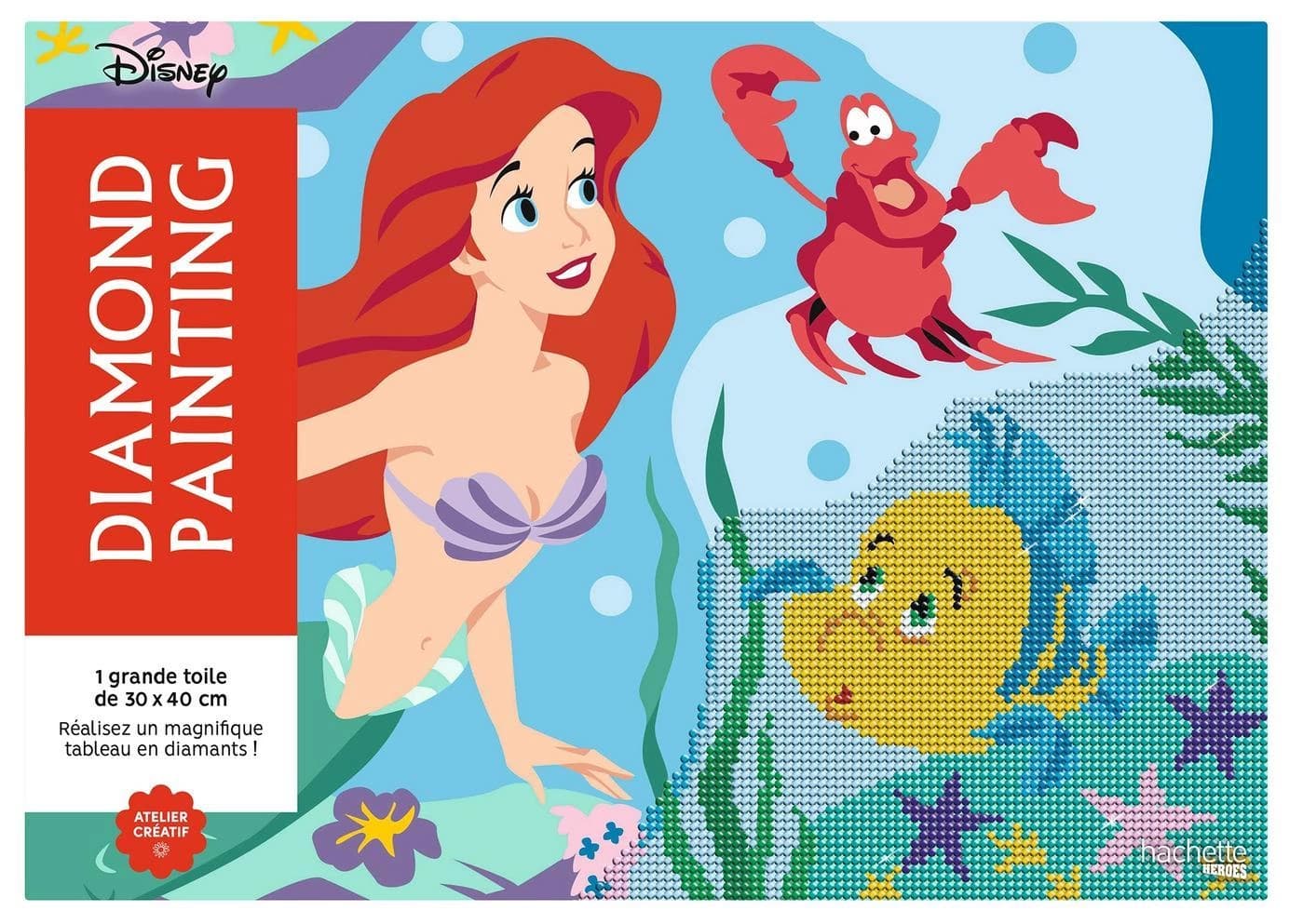 Official Disney diamond painting kit -Little mermaid