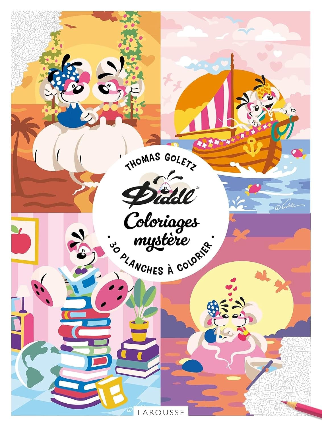 Diddl - Coloriages mystère