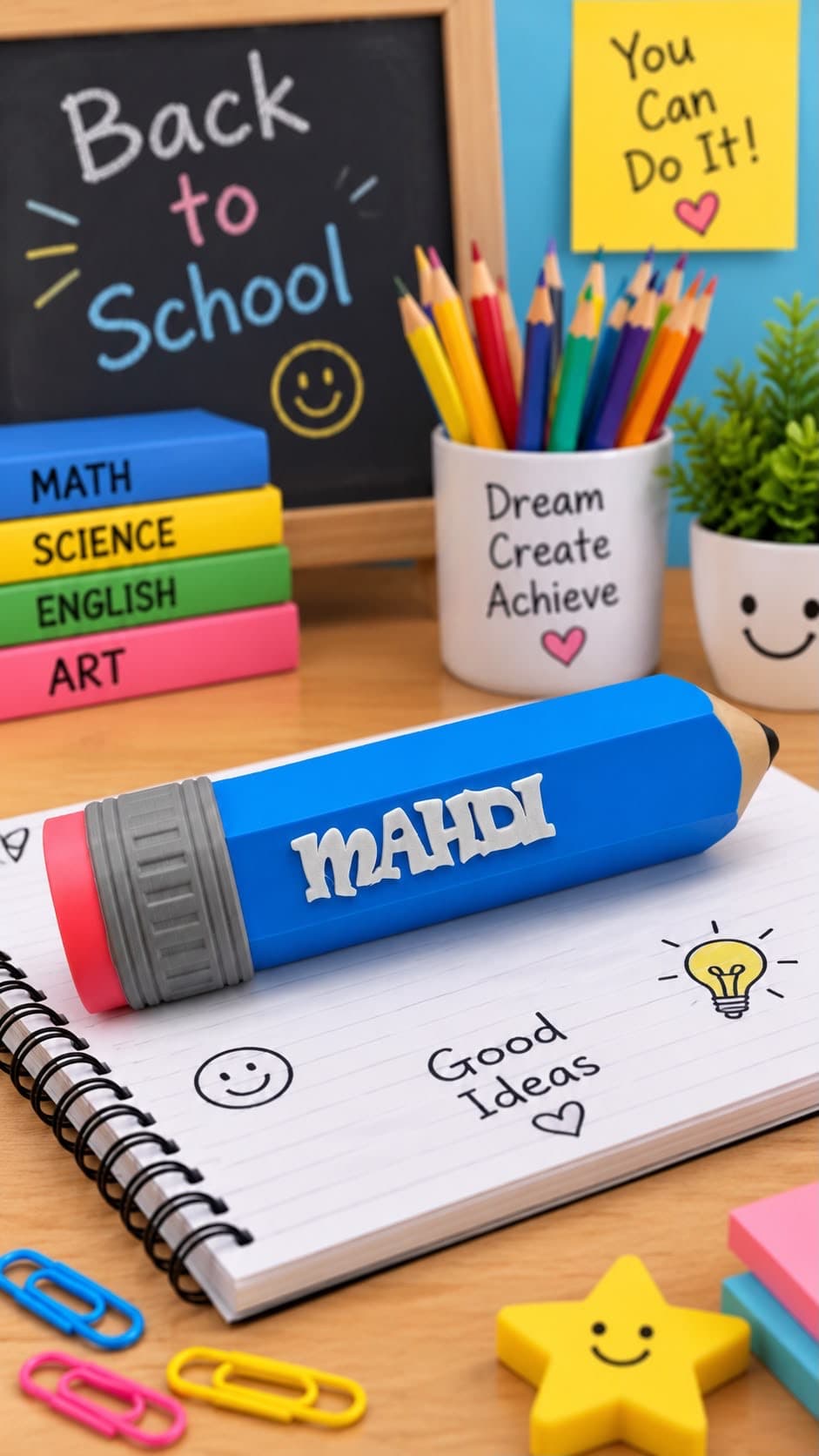 Pencil case - Blue