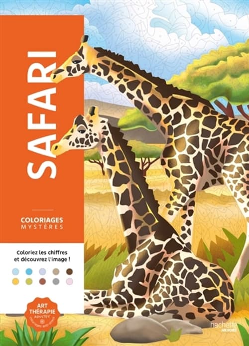 Mystery Coloring: Safari